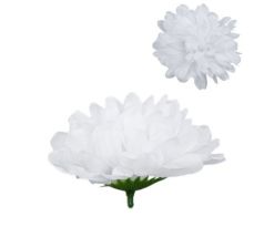 Umelá chryzantéma biela 9 cm