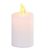 LED sviečka teplá biela 10,5 cm
