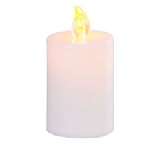 LED sviečka teplá biela 10,5 cm