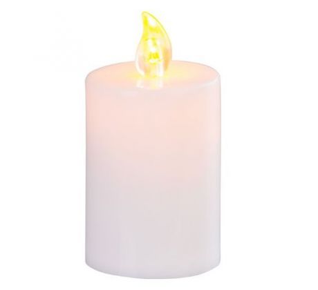 LED sviečka teplá biela 10,5 cm