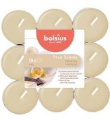 Sviečky vonné čajové Bolsius vanilka 18 ks