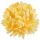 Umelá chryzantéma žltá 13 cm