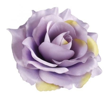 Umelá ruža fialovo zelená 11 cm