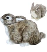 Zajačik šedý 16 x 10 cm / 1 ks