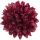 Umelá chryzantéma saténová burgundy 16 cm