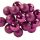 Guličky na drôte fuksia 2 cm / 12 ks