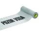 Páska fólia výstražná POZOR VODA biela 30 cm / 100 m, hrúbka fólie 70 my