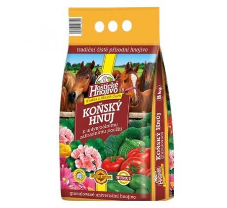 Hoštický konský hnoj 8 kg