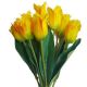 Umelá kytica tulipány žlté 44 cm