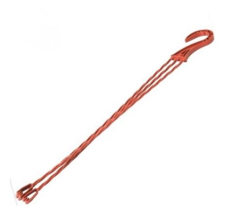 Plastový záves na kvetináč terakota 50 cm