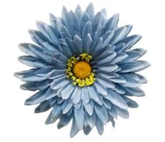 Umelá gerbera modrá 15 cm
