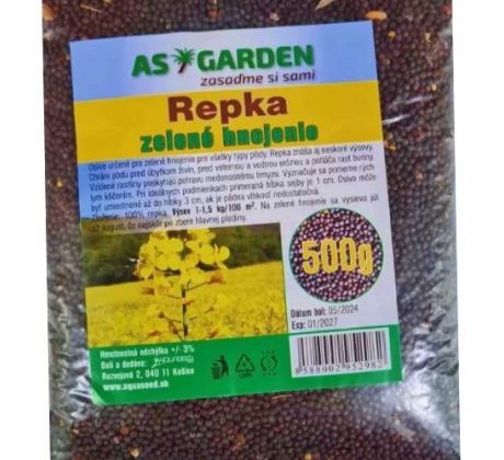 Repka olejná na zelené hnojenie 500 g