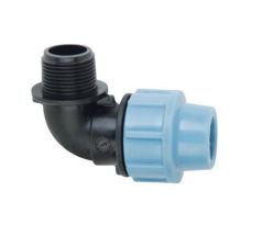PE Koleno 90° s vonkajším závitom 32 mm x 3/4 "