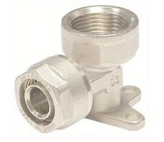 PEX šróbovacia nástenka 16x1/2"