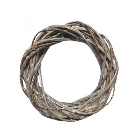 Prútený veniec 15 cm prírodný