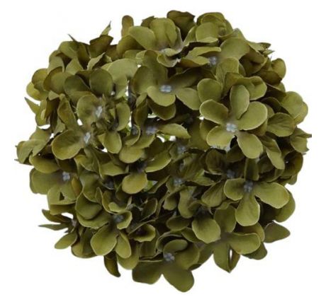 Umelá hortenzia zelená 20 cm