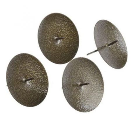 Bodce na sviečku bronzové 5,3 cm / 4 ks