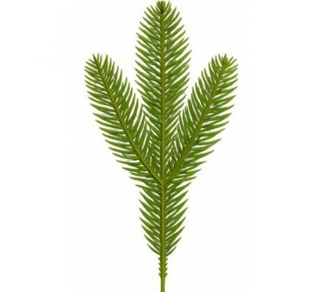 Umelá vetvička zelená 22 cm
