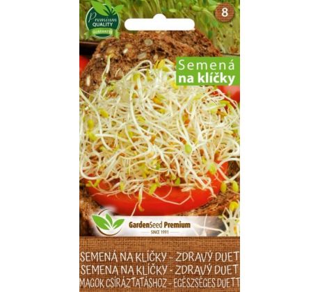 Zmes semien lucerny a ďateliny 20 g - Zdravý duet