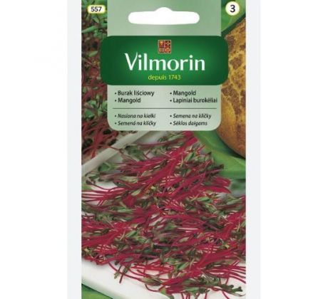 Mangold 10 g - výživné a mimoriadne prospešné pre zdravie