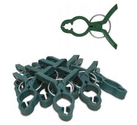 Spona upínacia na rastliny 12 ks