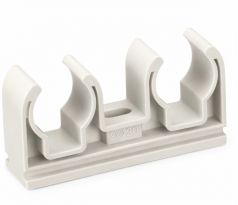 PPR Dvojpríchytka šedá UNI