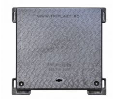 Poklop liatinový 600 x 600 B125