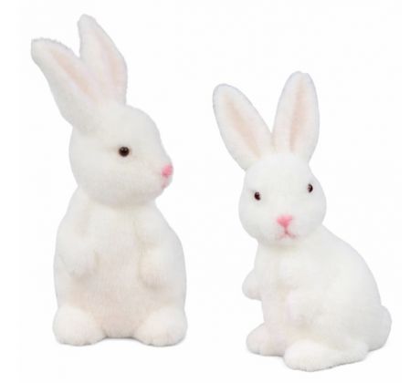 Zajačik biely 18,5 cm / 1 ks