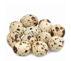 Vajíčka prepeličie plastové 4 cm / 24 ks