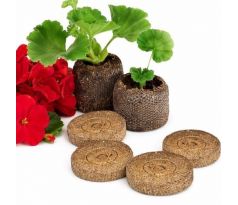 Rašelinové tablety JIFFY priemer 3,7 cm