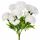 Umelá kytička karafiáty biela 28 cm