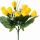 Umelá kytička krokusy žltá 25 cm
