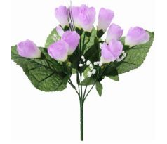 Umelá kytička krokusy bledofialová 25 cm