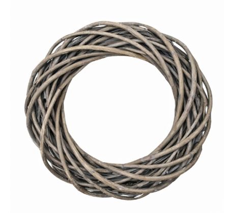 Prútený veniec priemer 20 cm prírodný