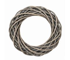 Prútený veniec priemer 25 cm prírodný