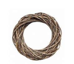 Prútený veniec 15 cm prírodný