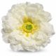 Umelá cínia krémová  9 cm