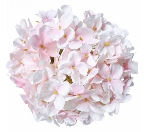 Umelá hortenzia ružová obyčajná 15 cm