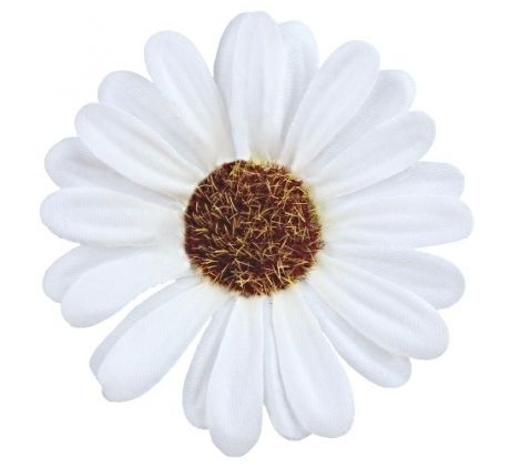 Umelá krasuľka biela 8 cm