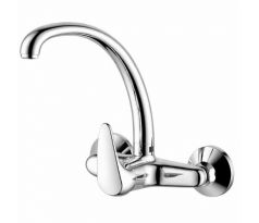 Drezová nástenná batéria s ramienkom " J " rozteč 150 mm ST3046J