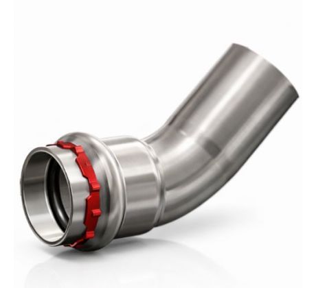 Uhlíková oceľ-koleno MF 45°-vonkajší/vnútorný spoj