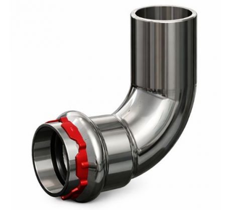 Uhlíková oceľ-koleno MF 90°-vonkajší/vnútorný spoj