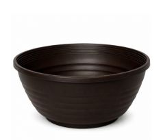 Plastový kvetináč misa hnedá 26 cm