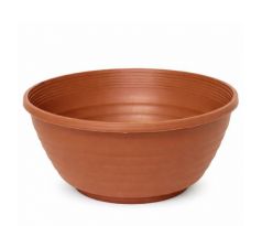 Plastový kvetináč misa terakota 22 cm