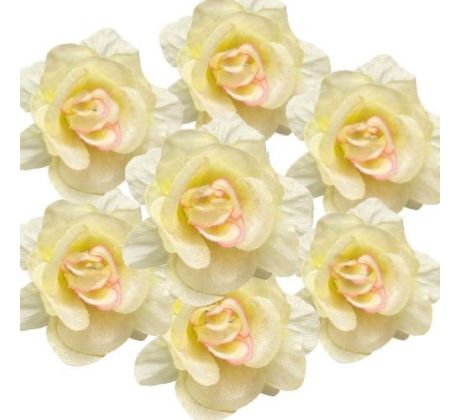 Ružičky umelé W303-08 - 10 ks