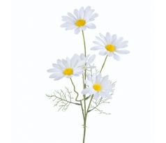 Umelá sedmokráska biela 52 cm