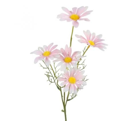 Umelá sedmokráska ružová 52 cm