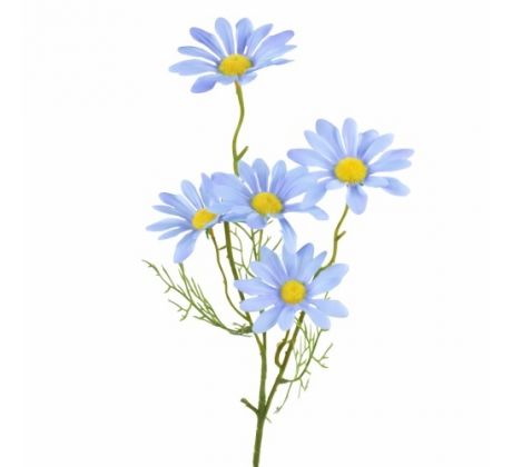 Umelá sedmokráska modrá 52 cm