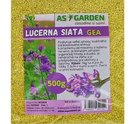 Lucerna siata GEA 500 g