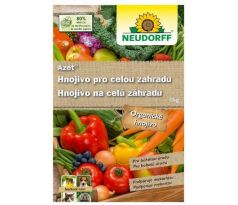 Hnojivo Azet Neudorff pre celú záhradu 1 kg - obsahuje mikorízne huby